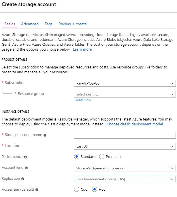 Azure Storage Account